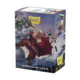 100 Brushed Art Sleeves Dragon Shield Christmas 2025