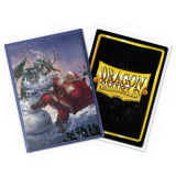 100 Brushed Art Sleeves Dragon Shield Christmas 2025