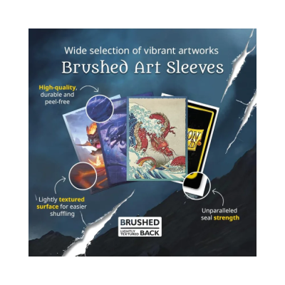 100 Brushed Art Sleeves Dragon Shield Christmas 2025