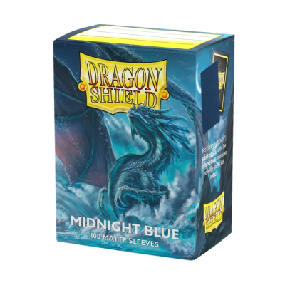 Dragon Shield 100 Matte Standard Midnight Blue
