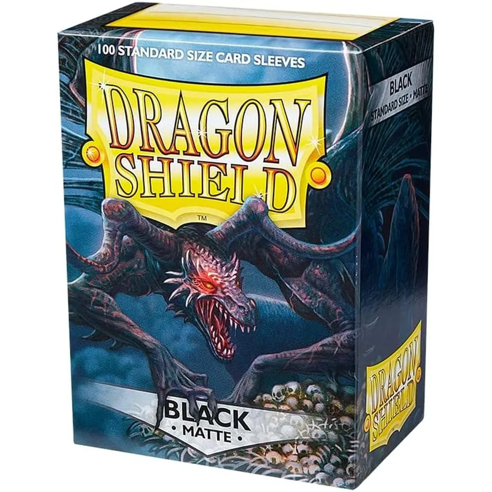 Dragon Shield Standard Outer Sleeves Matte Black (100)