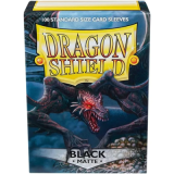 Dragon Shield Standard Outer Sleeves Matte Black (100)