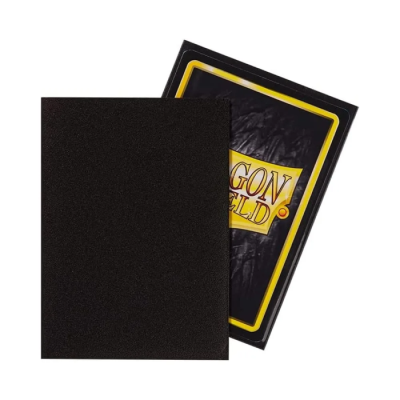 Dragon Shield Standard Outer Sleeves Matte Black (100)