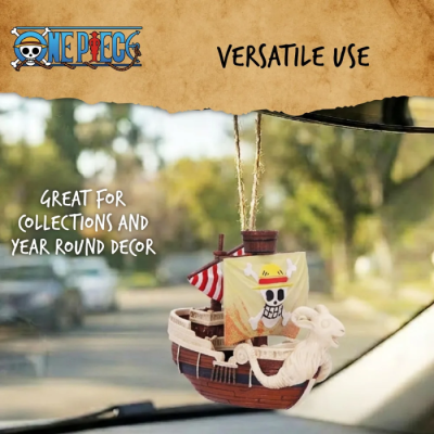 One Piece Décoration Sapin Going Merry 8 cm