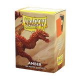 100 Protège-Cartes Dragon Shield Matte Amber