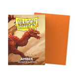 100 Protège-Cartes Dragon Shield Matte Amber