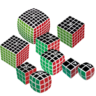 V-Cube 3 Classic Bombe - Cube 3x3 Pillow