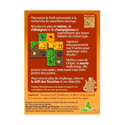 Hortis Automne - Jeu de Cartes Stratégique