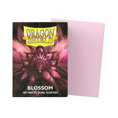 100 Pochettes Dragon Shield Matte Dual - Blossom