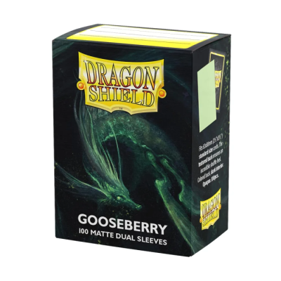 100 Pochettes Dragon Shield Matte Gooseberry