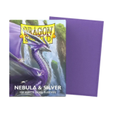 Pochettes Dual Sleeves Standard Nebula & Silver - Matte (100)