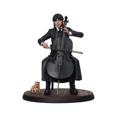 Wednesday Addams avec Violoncelle - Figurine 15cm