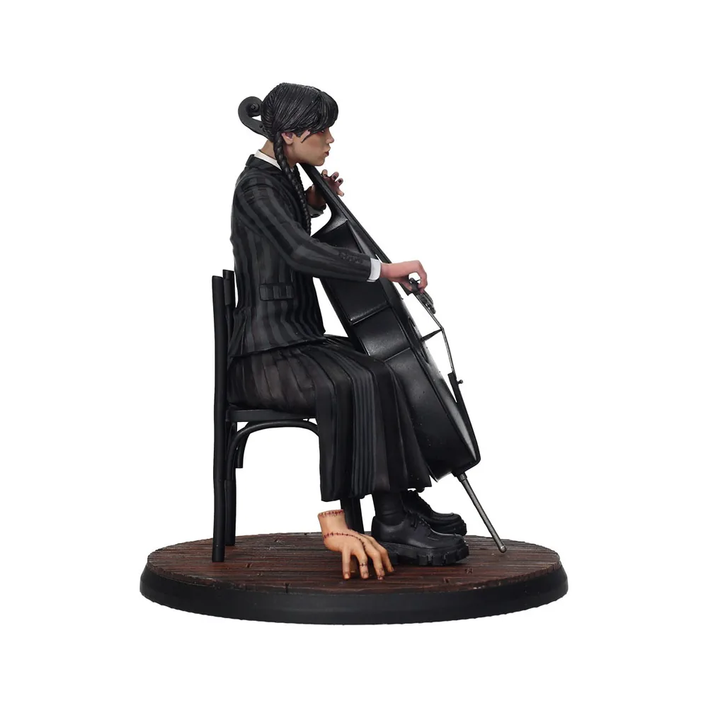 Wednesday Addams avec Violoncelle - Figurine 15cm