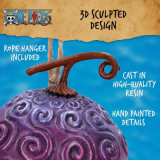 One Piece Ornement Suspendu Fruit du Gum-Gum 8 cm