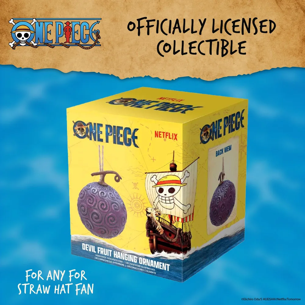 One Piece Ornement Suspendu Fruit du Gum-Gum 8 cm