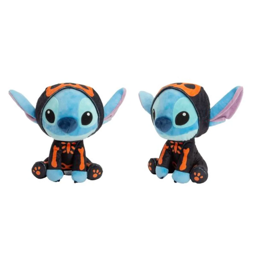 Stitch Costume Squelette Halloween - Peluche Disney 25cm