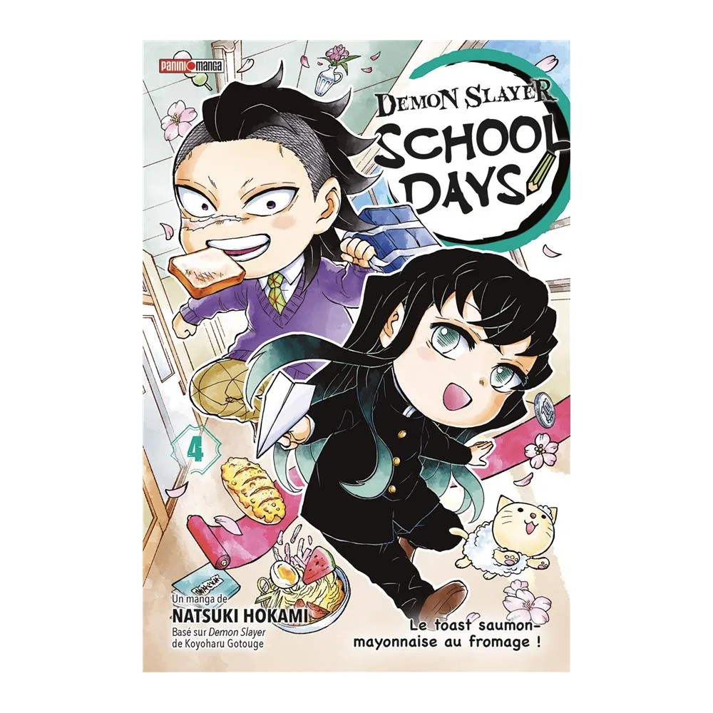 Demon Slayer School Days T04 : Le Toast Saumon-Mayonnaise Au Fromage !