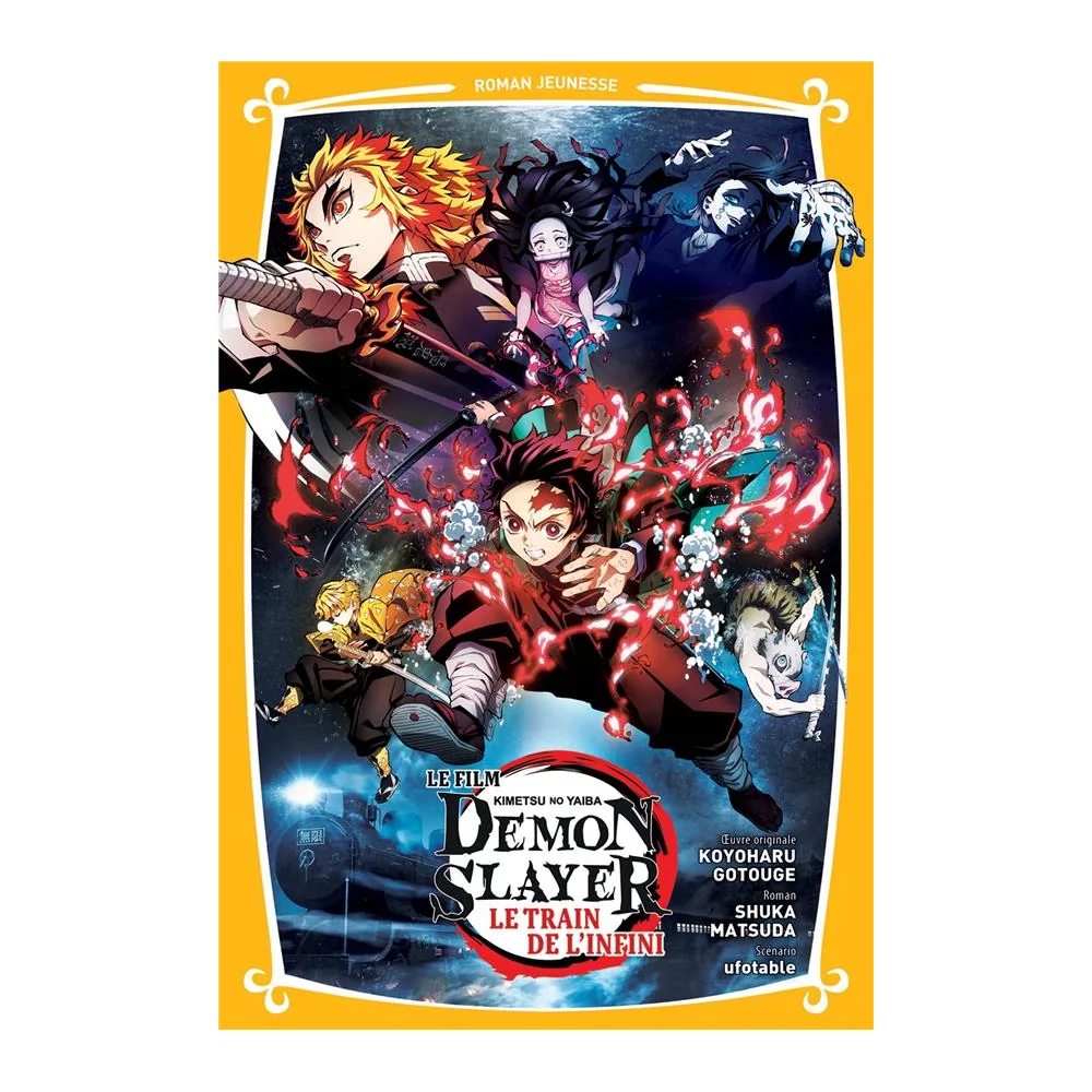 Demon Slayer - Roman Jeunesse T03 : Le Train de l'Infini