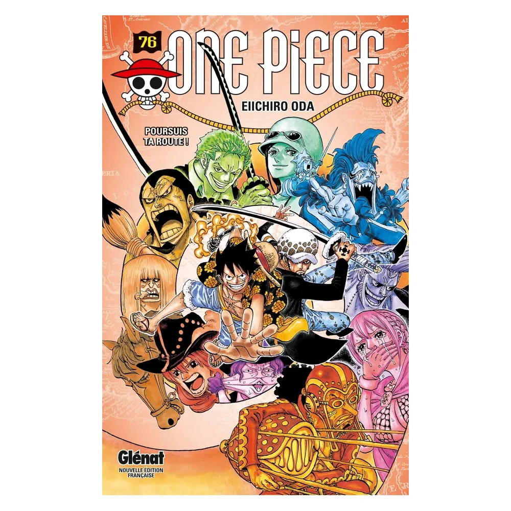 One Piece Tome 76 - Poursuis ta route !