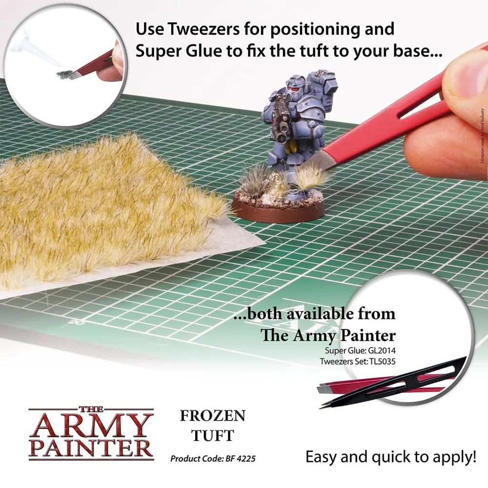 Touffes Terrain Gelé - 77 Tufts - Army Painter