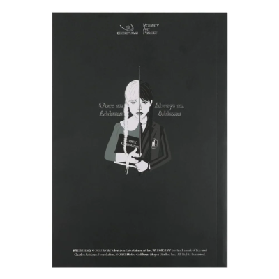 Carnet Mercredi Vitrail - Wednesday Nevermore Academy