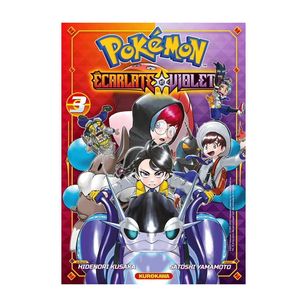 Pokémon Écarlate et Violet - Tome 3