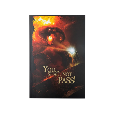Le Seigneur des Anneaux - Carnet You Shall Not Pass