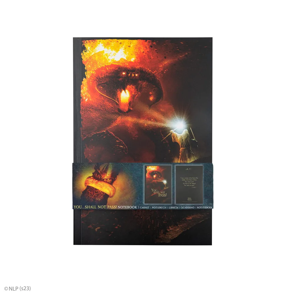 Le Seigneur des Anneaux - Carnet You Shall Not Pass
