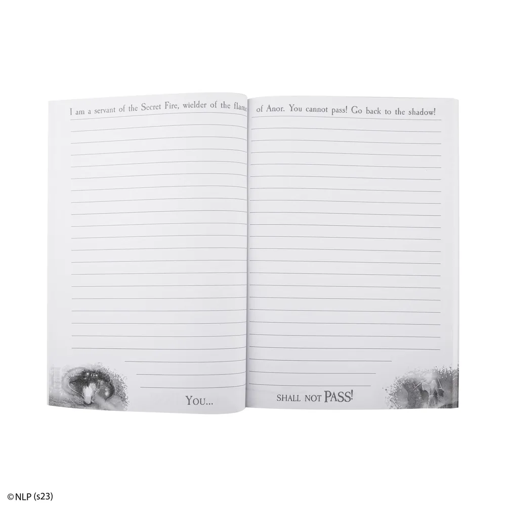 Le Seigneur des Anneaux - Carnet You Shall Not Pass