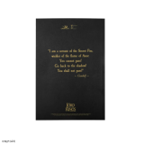 Le Seigneur des Anneaux - Carnet You Shall Not Pass