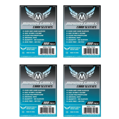 Sleeves Mayday Euro Standard 59x92mm (100)