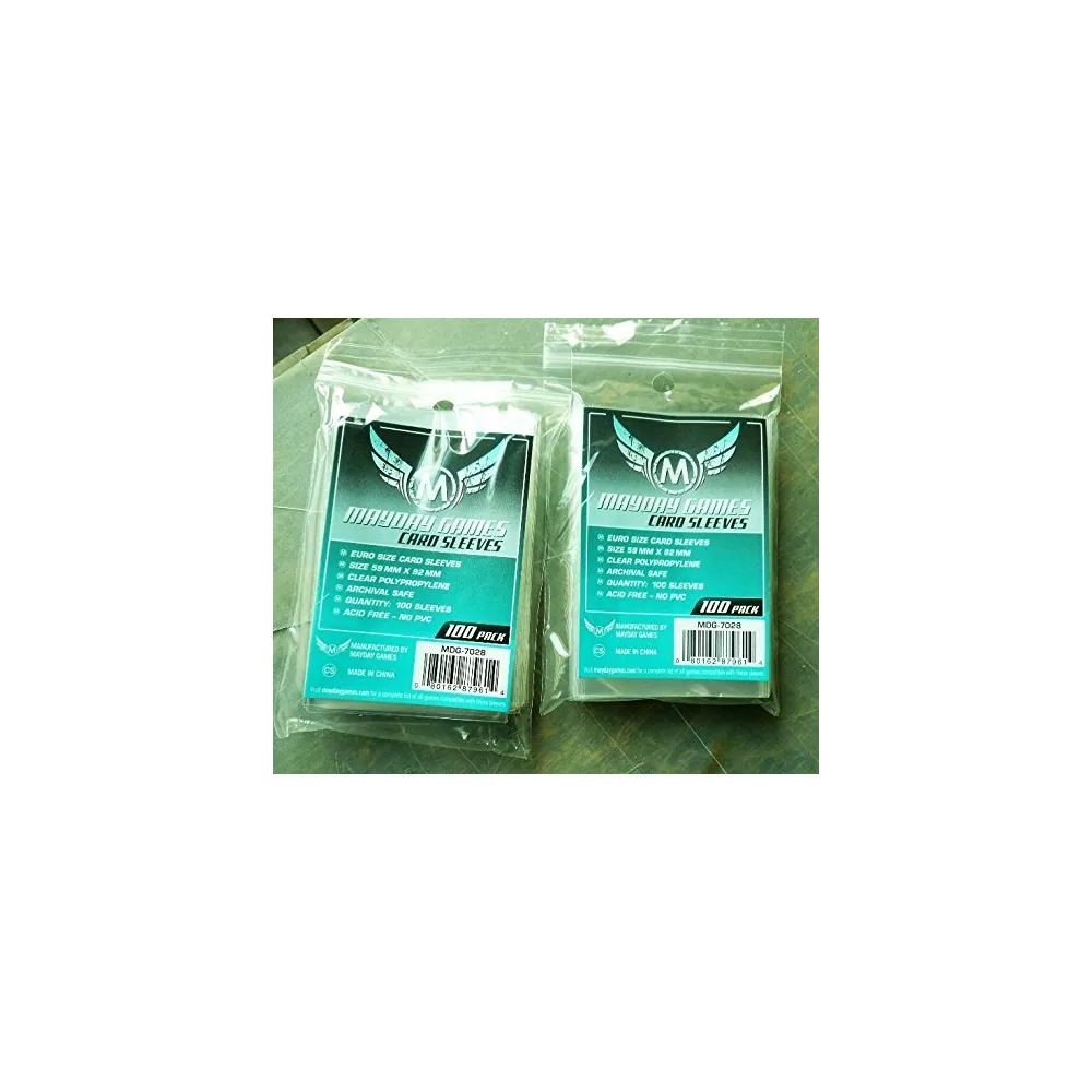 Sleeves Mayday Euro Standard 59x92mm (100)