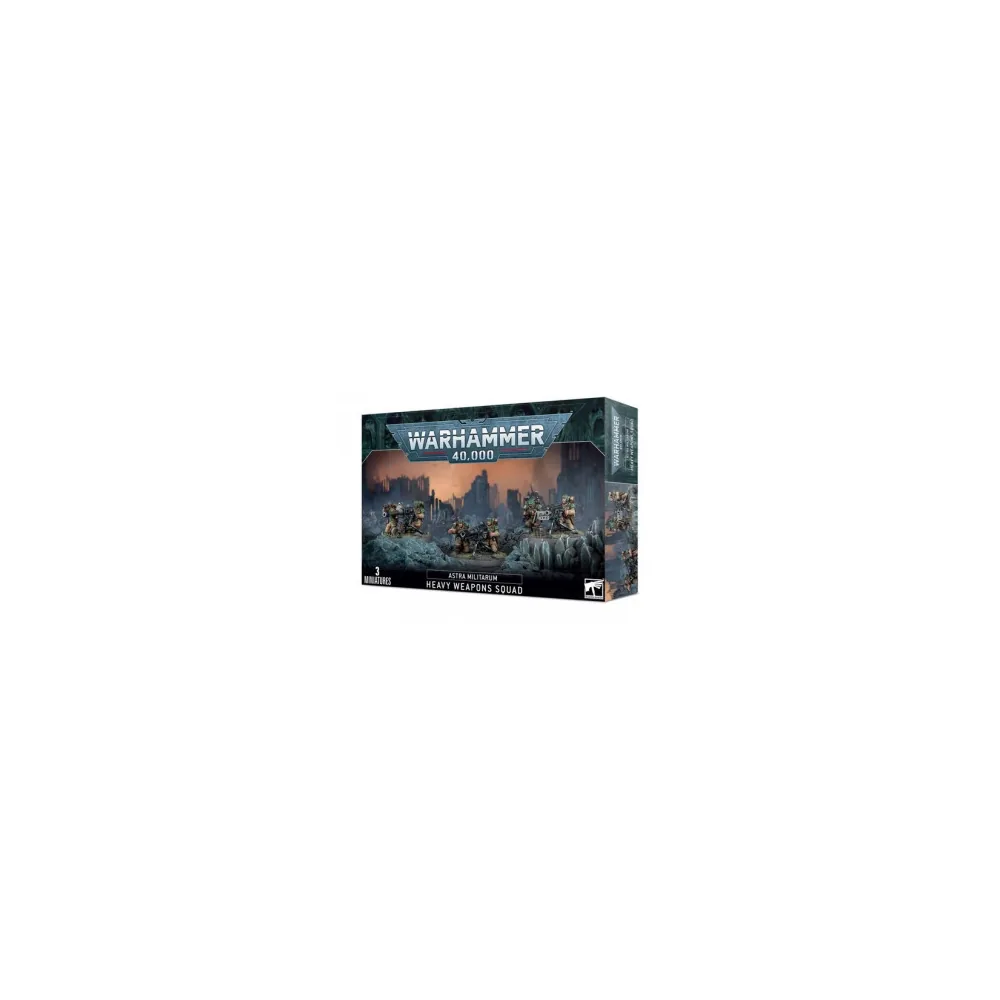 Astra Militarum : Escouade D'Armes Lourdes Cadian