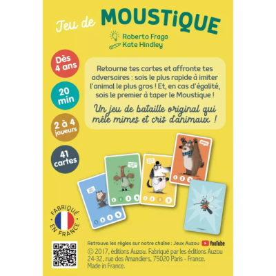 Le Jeu du Moustique - Auzou