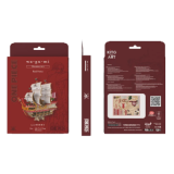 One Piece - Red Force - Maquette Bois Wa-Gu-Mi 183 Pièces