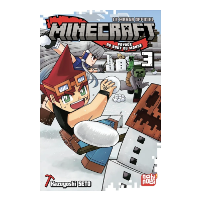 Minecraft, Le Manga Officiel - Voyage Au Bout Du Monde T03