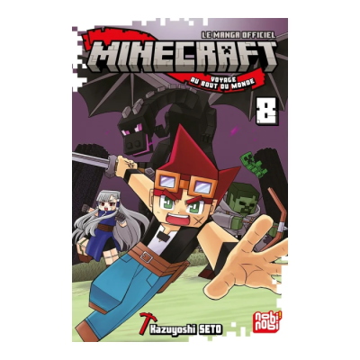 Minecraft, Le Manga Officiel - Voyage Au Bout Du Monde T08