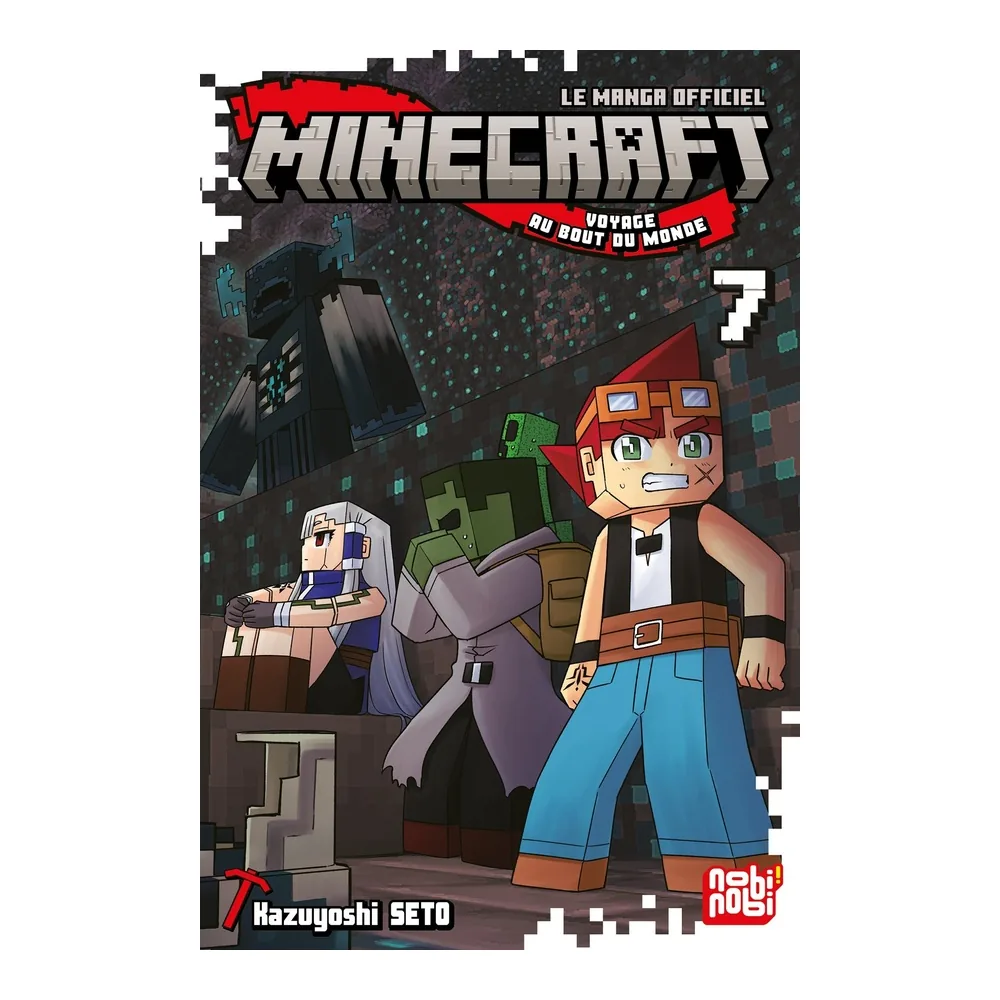 Minecraft Le Manga Officiel - Voyage au Bout du Monde T07