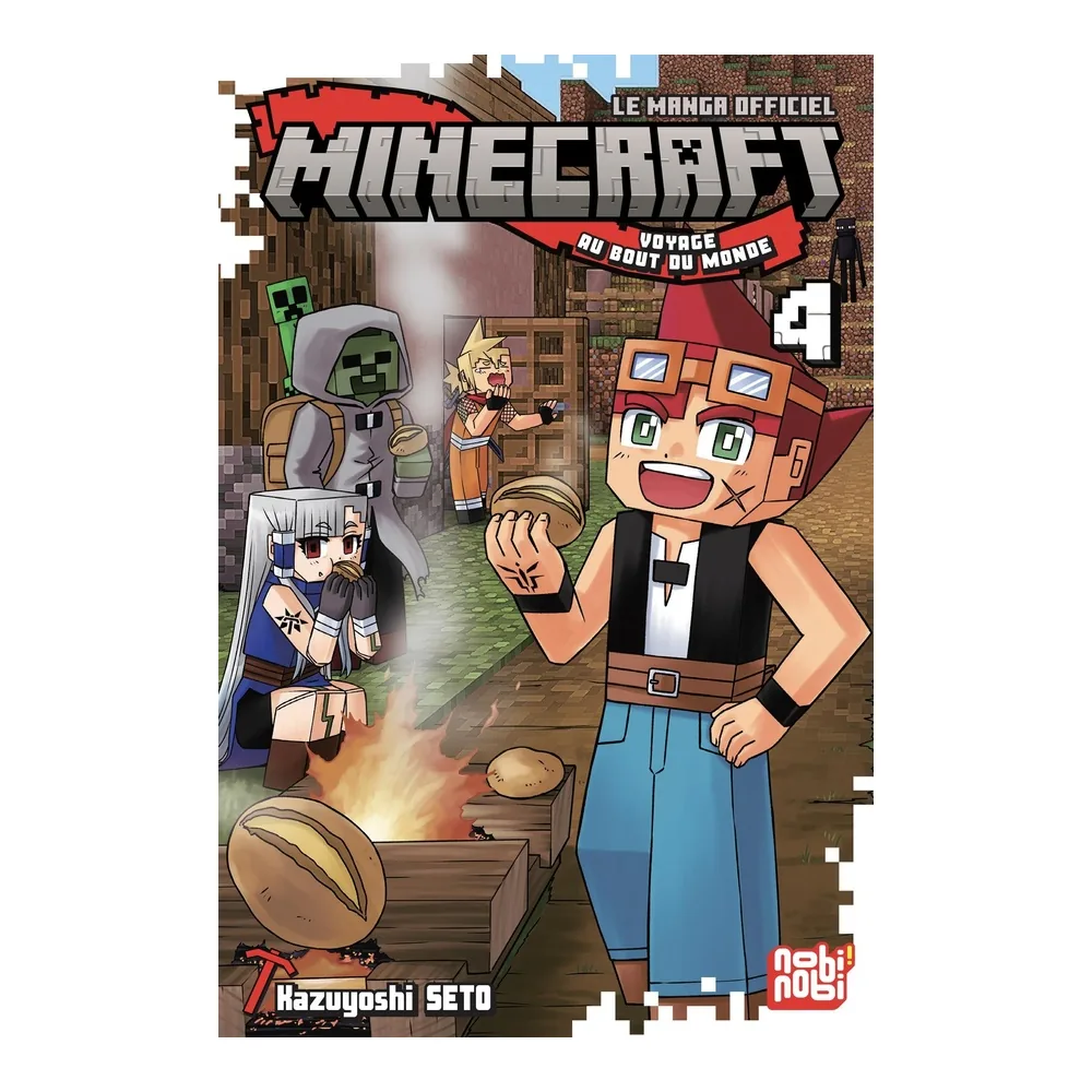 Minecraft, le manga officiel - Voyage au bout du monde T04