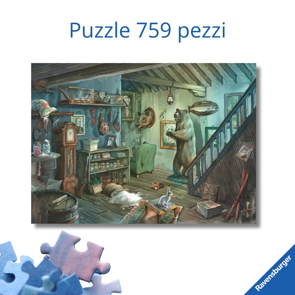 Escape Puzzle - La Cave de la Terreur (759 pièces)