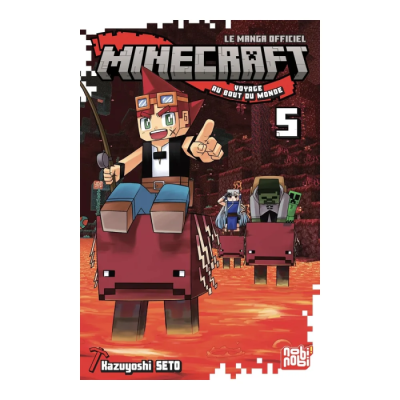 Minecraft, Le Manga Officiel - Voyage Au Bout Du Monde T05