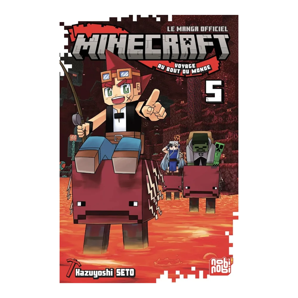 Minecraft, Le Manga Officiel - Voyage Au Bout Du Monde T05