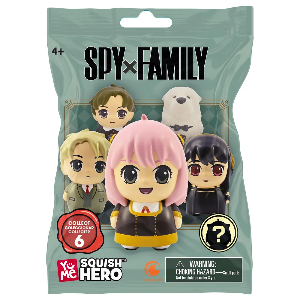 Spy x Family - Squish Hero - Figurines Anti-Stress 7,6 cm (Display 12)