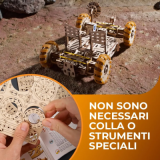 Rover Lunaire NASA - Maquette Mécanique Ugears