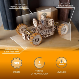 Rover Lunaire NASA - Maquette Mécanique Ugears