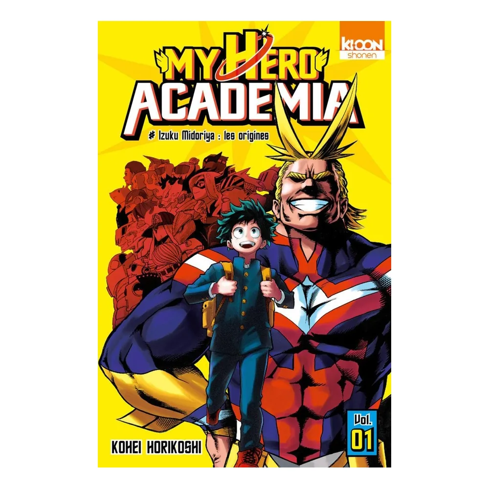 My Hero Academia T01 - Izuku Midoriya : les origines