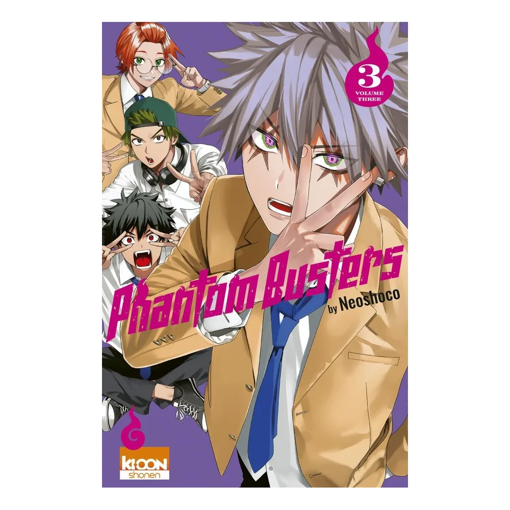 Phantom Busters T03 - Mogari et son club d'exorcistes