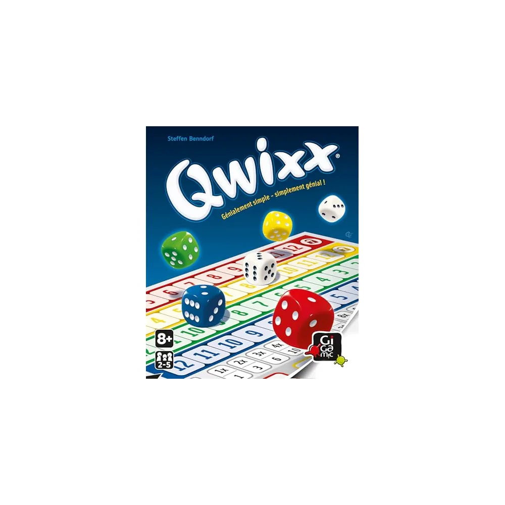 Qwixx - Jeu de dés rapide et tactique