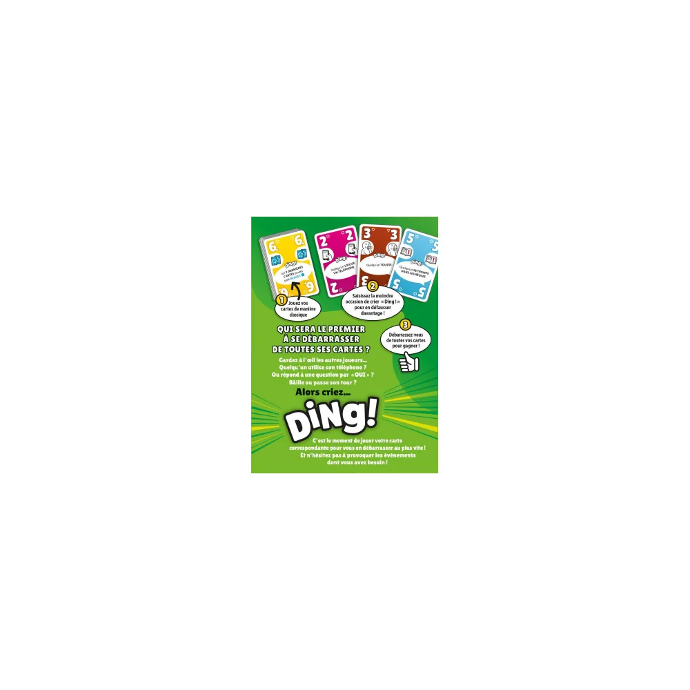 Ding! - Jeu de cartes d'ambiance et de réflexes