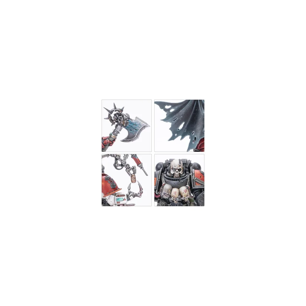 Huron Blackheart et les Maîtres du Maelström - Chaos Space Marines